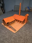 Pola Ho Scale # 11805 Brickworks Factory Building Fully Assembled. Fixed Price $139.99.