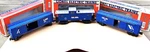 3 Lionel Electric Trains Montana Rail Link Extended Vision Caboose & 2 Box Cars. Fixed Price $148.50.