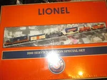 O/O-27 Lionel 21952 Factory Sealed Set. 2000 Service Station Special. Fixed Price $325.00.
