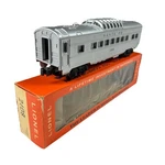 Vintage Lionel Postwar 2408 Santa Fe Observation Silver Roof Car W/ob. Fixed Price $125.00.