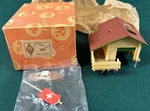 Vintage Nos Faller B-284 Boat House. Exc Cond. Factory Built. Needs Chimney.. Fixed Price $36.99.