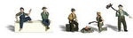 Woodland Hobos - Scale Model Railroad Figure #A2138. Fixed Price $15.78.