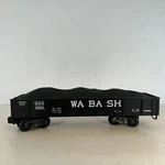 Lionel 6-9820 Gauge Wabash Black Open Gondola Freight Car With Coal Load. Fixed Price $14.99.