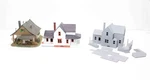 Pola N Scale Blacksmith/forge House + Sears Silverdale 1920S Home Kits. Fixed Price $34.99.