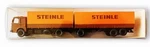 Wiking 26473 Flatbed Long Truck Train Steinle Man 19361 Scale 1/87. Fixed Price $10.50.