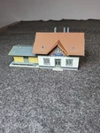 Faller 110097 Small Town Train Station Bahnhof Fully Assembled. Fixed Price $24.99.