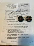 Lionel Reverse Switch: Manual. Fixed Price $24.00.