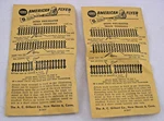 American Flyer By Gilbert Gauge (2) #26344 Pike-master Track Terminals '64 New. Fixed Price $10.99.