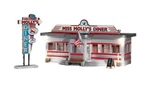 Woodland Scenics BR5066 Miss Molly's Diner Ho Scale. Fixed Price $74.99.