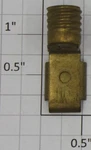 Lionel 221-33 Brass Lamp Holder With Bracket. Fixed Price $5.00.