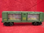 Lionel Postwar #3435 Aquarium Car, Yellow Lettering. Fixed Price $54.95.