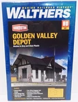 Ho Scale Walthers Cornerstone 933-3532 Golden Valley Depot Building Kit. Fixed Price $33.98.