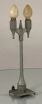 American Flyer 1940 PA-9217 / 580 Silver Double Arc Lamp Works Good Cond. Fixed Price $18.90.