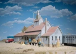 Walthers Cornerstone Ho Sunrise Feed Mill Kit 933-3061. Fixed Price $45.98.