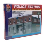 Life-like Products 433-1382 Woodlawn Police Station -- Kit Ho Scale. Fixed Price $37.99.