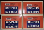 Lionel 6-19122 Thru 6-19124 D&rg California Zephyr 4-CAR Aluminum Passenger Set. Fixed Price $375.00.