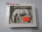 Original Preiser (1/25 Scale) 47023 White Horse. Fixed Price $40.00.