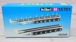 Kibri 15701, Nooteboom 6-AXLE Low Loader Flatbed Trailers, 1/87 Ho Scale. Fixed Price $44.95.