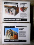 Downtown Deco ON30 Scale 2 Kit Building Lot Luci's Lindsey's + Bonus Sidewalks. Fixed Price $139.95.