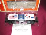 Lionel 6-29727 Love U.s.a. Bay Window Caboose, Lights, Rear Strobe Light,. Fixed Price $65.99.