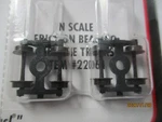 Atlas # 22061 Friction Bearing Caboose Truck. Pair Per Pack. N-scale. Fixed Price $5.65.