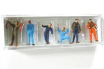 1:72 Scale Preiser Figures # 72409 Pilots And Ground Crew (ships From Chicago). Fixed Price $25.95.
