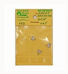 Walker Model Services Ho Scale Detail Parts #435, Spark Arrestor Gp/f Units, Nos. Fixed Price $8.80.