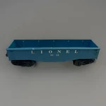 Post War Lionel #6112 Gauge Blue Gondola Freight Car Ready To Run. Fixed Price $15.00.