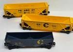 Lionel Hoppers Peabody 9276 -chessie 9265 -b&o 9038. No Boxes-please Read!. Fixed Price $19.99.