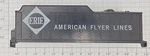 American Flyer 300T-1 Af Tender Shell. Fixed Price $10.00.