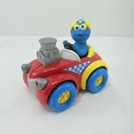 Vintage 1998 Tyco Preschool Toys Sesame Cookie Monster Push Go Racer Car Vehicle. Fixed Price $24.99.
