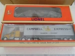 Lionel 6-52147 Flat Car W/tractor And Trailer Campbell Express. Fixed Price $85.24.