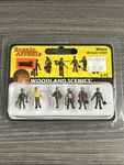 Woodland Scenics Ho Scale A1933 Miners 6 Pc. Fixed Price $17.99.
