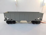 Lionel 6076-100 Gauge Unlettered Undecorated Gray Hopper, Vintage (no Box). Fixed Price $79.50.