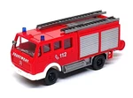 Wiking 1/87 Scale 616 00 24 - Mercedes Benz Feuerwehr LF16 Fire Engine Red. Fixed Price $27.17.