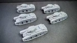 1/72ND Scale Soviet BT-7 Tank Platoon X5 20MM. Fixed Price $23.99.