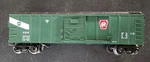 Mth Pennsylvania Operating Box Car 47133 W/signal Man & Freight. Our XS187. Fixed Price $25.00.