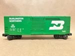 Vtg Lionel 6-9608 Burlington Northern Hi-cube Box Car Guage. Fixed Price $30.00.