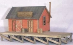 Banta Modelworks Scale Herbert's Crossing Freight House Wooden Kit #6082 New. Fixed Price $57.99.