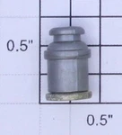 Lionel 3662-60 Gauge Medium Gray Plastic Magnetic Milk Can (10). Fixed Price $10.00.