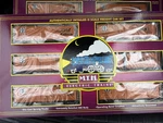 Msh- Mth Trains Santa 40' Reefer Freight Car Set #20-90038 + 20-90039 Nos. Fixed Price $359.99.