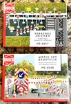 Busch Ho Scale Road Construction Set 6048 & Traffic Signs 6027 - Nib. Fixed Price $24.99.