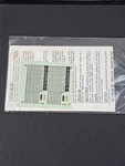Walthers Scale Train Decals D217 Chic. No. Shore & Milw Traction Car Gold Set. Fixed Price $5.95.
