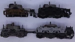 Acme 511-985 Diesel Motor Truck Chassis Assortment Not Working (bag Of 4). Fixed Price $35.00.