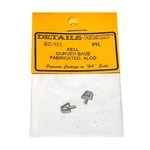 New Details West BE-151 Bells (2) Curved Base Fabricated Type For Alco. Fixed Price $7.25.