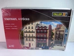 Scale 130713 Faller 4-STORY Townhouse Sealed Kit Minor Box Damage. Fixed Price $57.77.