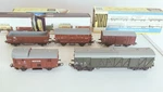 Near Mint Lot Of 5 Piko Ho Scale Dr Freight Cars Boxed Barely Used. Fixed Price $89.00.