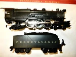 Mth Railking 30-1115-1 Pennsylvania K4S 4-6-2 Die-cast Steam Loco &tender-no Box. Fixed Price $179.99.