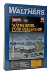 Walthers Cornerstone 933-3483 Ho Scale Wayne Bros. Ford Dealership Kit Nib. Fixed Price $54.49.