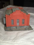 Ho Scale Factory Red Brick Fully Assembled Used Pola. Fixed Price $22.00.